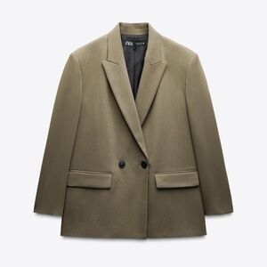 Zara Khaki Blazer